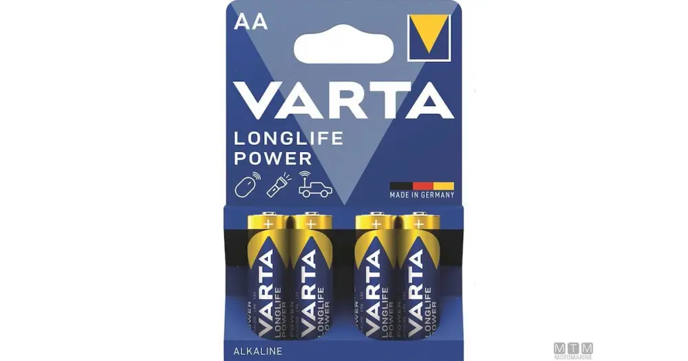 Promozione BATTERIE VARTA AA STILO ALCALINE LONGLIFE POWER CF4PZ