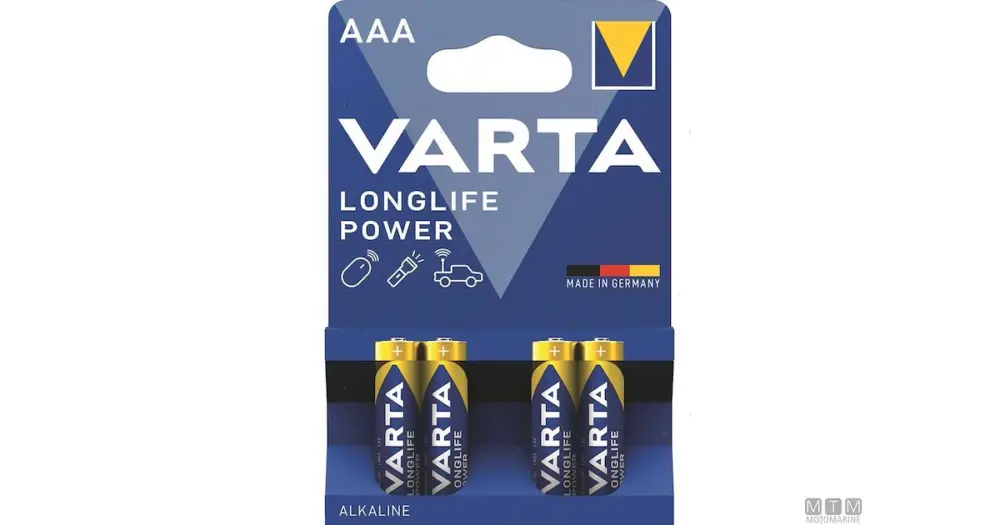 Quantità Limitata BATTERIE VARTA AAA MINISTILO ALCALINE LONGLIFE POWER CF4PZ