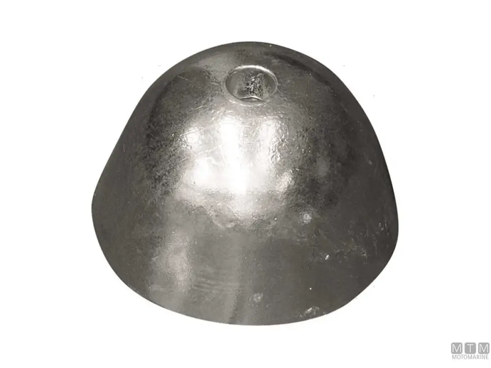 ANODO A OGIVA INSERTO IN ACCIAIO INOX BCS D68MM IN ZINCO Quantità Limitata
