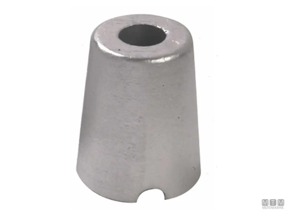 ANODO A OGIVA PER SOLE D25MM IN ZINCO Professionale