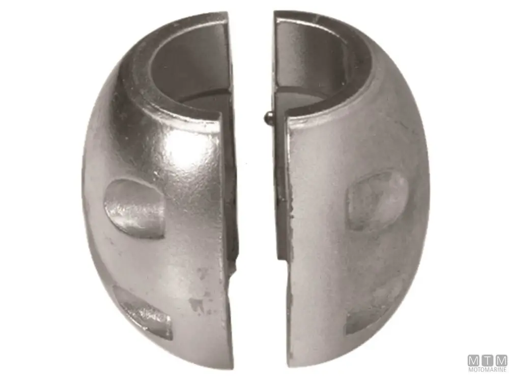 Promozione Esclusiva ANODO A COLLARE PER ASSE PORTAELICA D55MM IN ZINCO