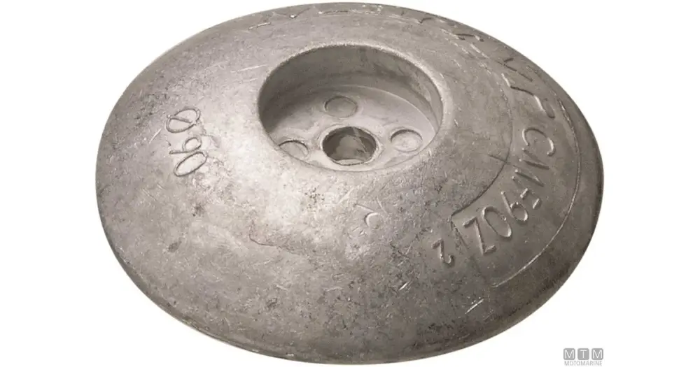 ANODO A FLANGIA D110MM IN ALLUMINIO Offerta Lampo