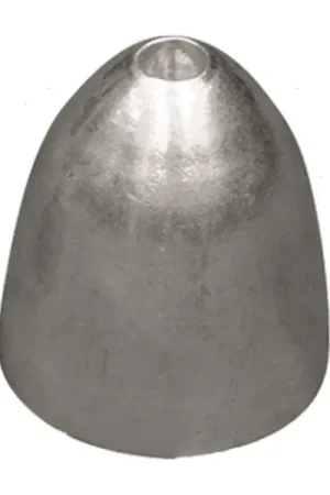 ANODO A OGIVA PER CAP/CIL D66MM IN ZINCO Sconto