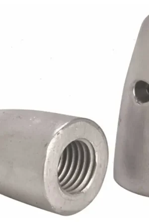 Di Tendenza ANODO A OGIVA CON INNESTO FILETTATO D1" IN ZINCO