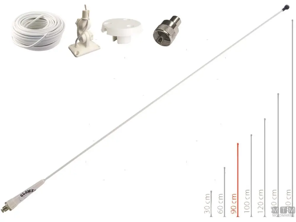 Nuovo Arrivo ANTENNA GLOMEX VHF RA106GRPPS135 MOTOR