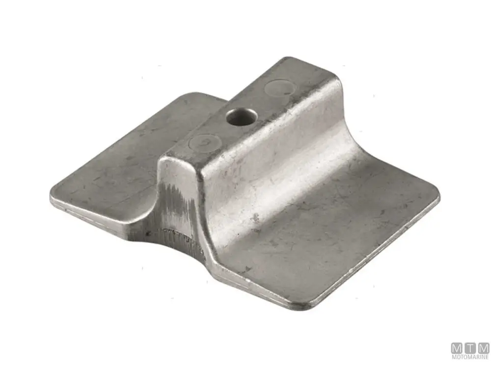 Prezzo Ridotto ANODO PLACCA PIEDE YAMAHA 9.9F IN ZINCO