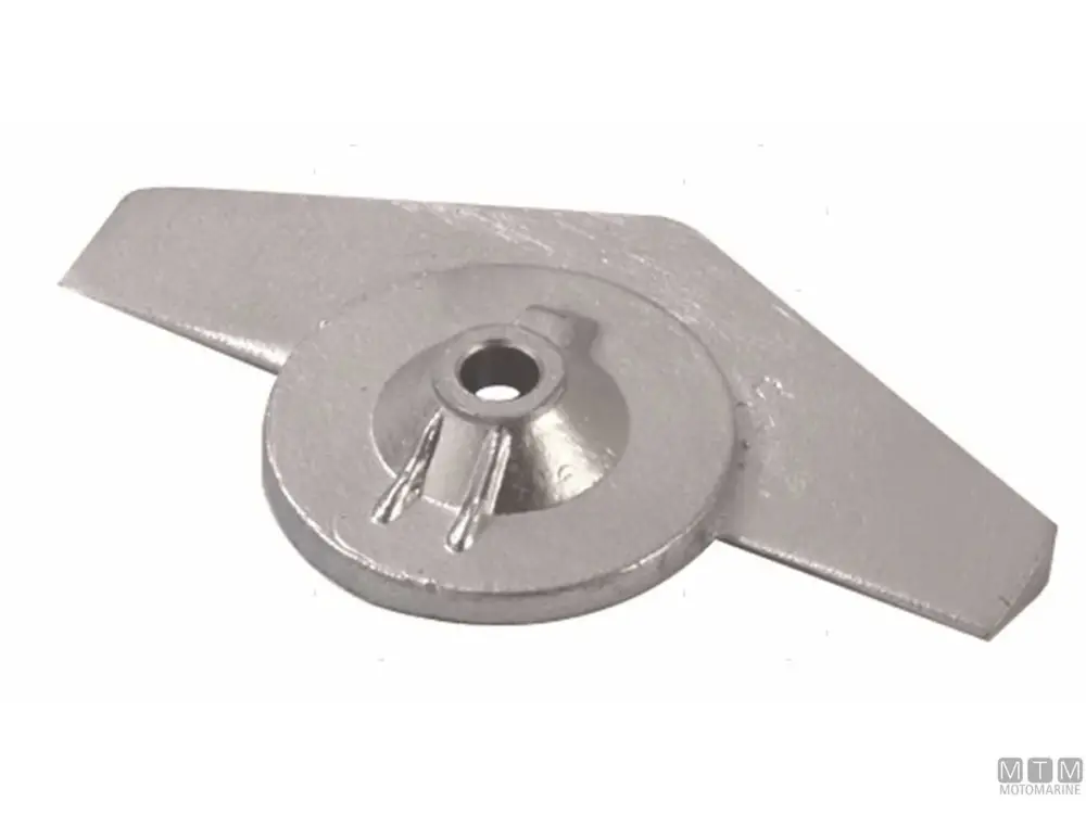 ANODO PLACCA PIEDE YAMAHA 9.9D IN ZINCO Prezzo Di Fabbrica