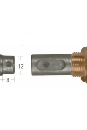 Prezzo Scontato ANODO BARROTTO+TAPPO A-F.14X26MM IN ZINCO