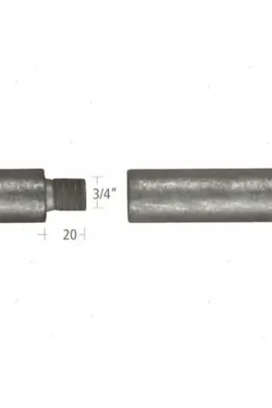 ANODO BARROTTO CATERPILLAR 28X55MM IN ZINCO Saldi