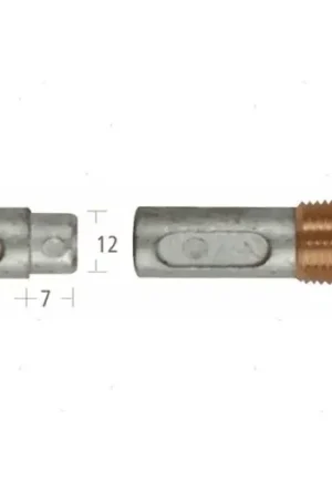 Offerta ANODO BARROTTO FORD 14X26MM IN ZINCO