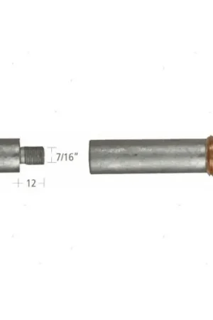 Non Perdere ANODO BARROTTO+TAPPO GEN.MOT.16X54MM IN ZINCO