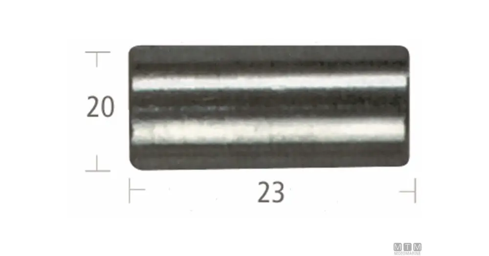ANODO BARROTTO RUGGERINI IN ZINCO Professionale