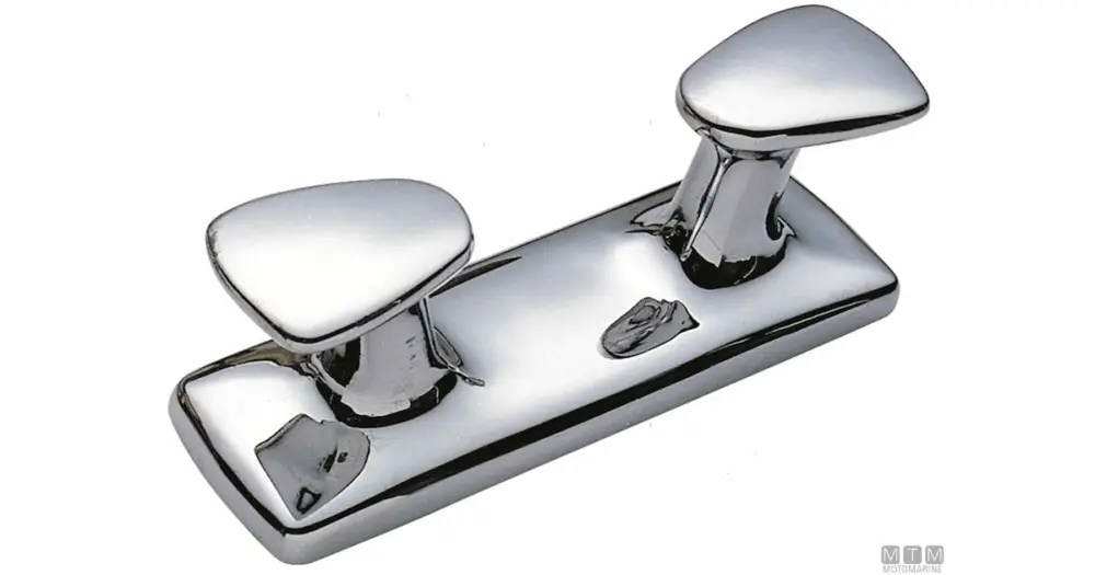 Subito Disponibile BITTA 2 FUSTI NEW 160MM IN OTTONE CROMATO