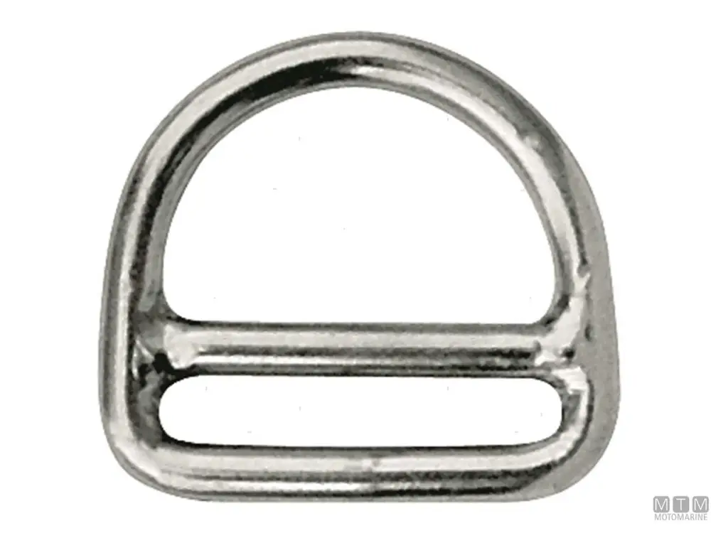 Ultima Occasione ANELLO D CON BARRA D5MM L45MM ACCIAIO INOX 316