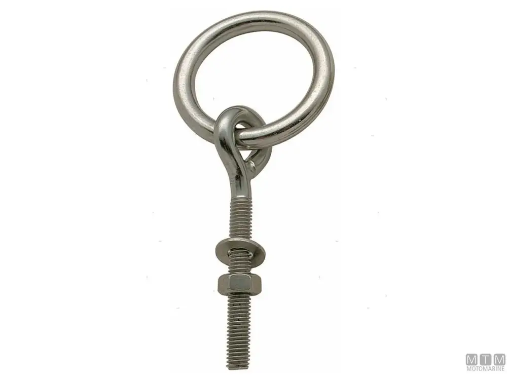ANELLO SU PERNO FILETTATO D8MM ACCIAIO INOX 316 Offerta Limitata