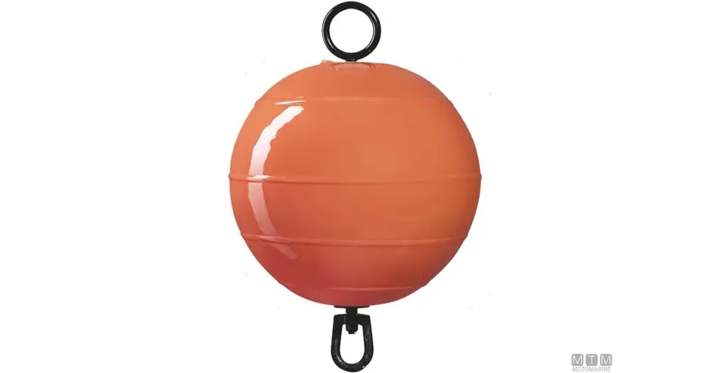 BOA ORMEGGIO GONFIABILE IN PVC CON ASTA CASTRO D43CM H87CM ROSSA Solo Oggi