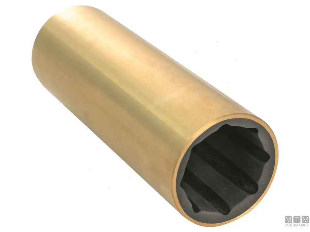 BOCCOLA IDROLUB IN OTTONE PER ASSE D115MM EXT D5"1/2 L457.2MM Ultimissimo Modello