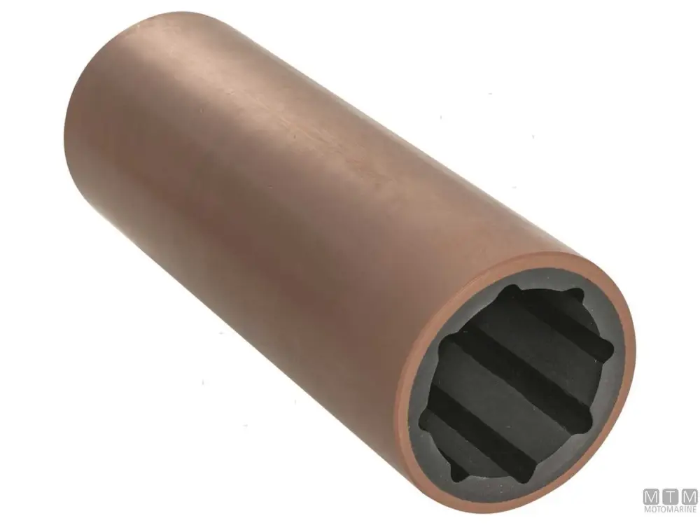 BOCCOLA IDROLUB IN RESINA PER ASSE D55MM EXT D73MM L220MM Consegna Rapida