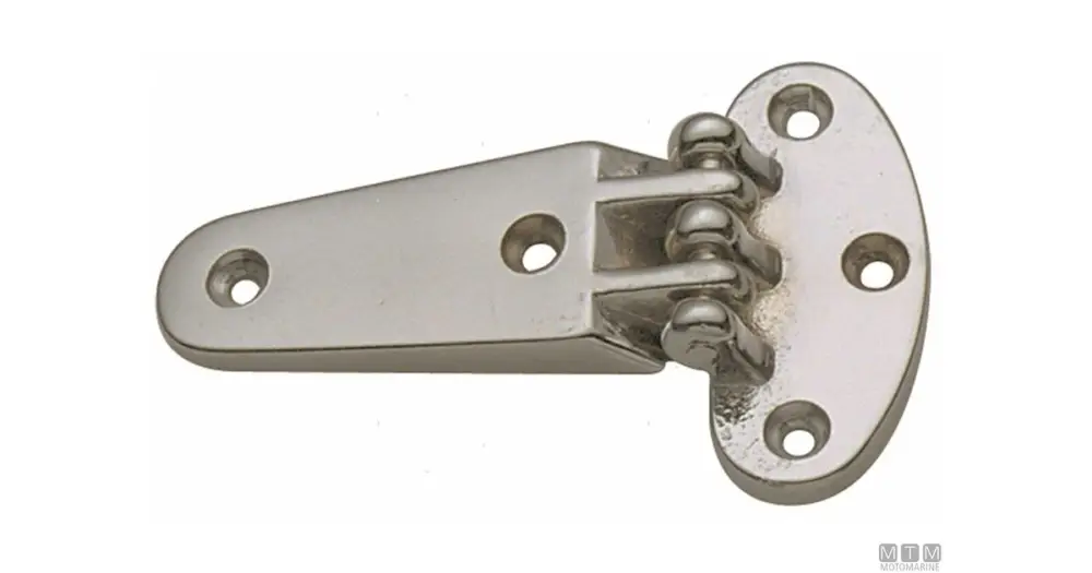 Prezzo Di Fabbrica CERNIERA A SBALZO BASSA 59X96MM H10MM IN OTTONE CROMATO