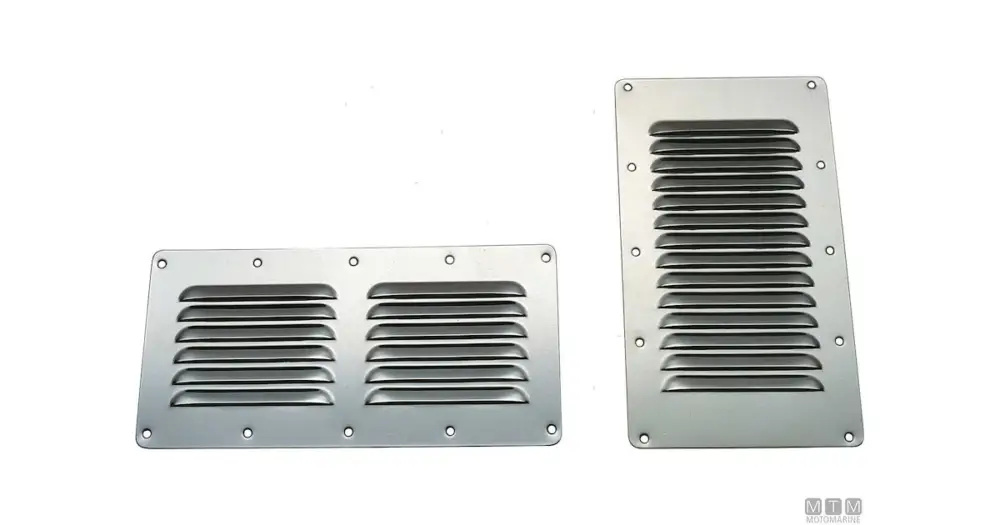 Saldi PRESA D'ARIA 230x116MM IN ACCIAIO INOX