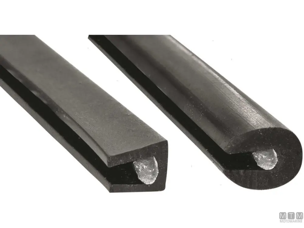 Spedito Oggi PROFILO TRIM-LOK RUBBER EDGE SQUADRATA PER BORDI 13MM 15M