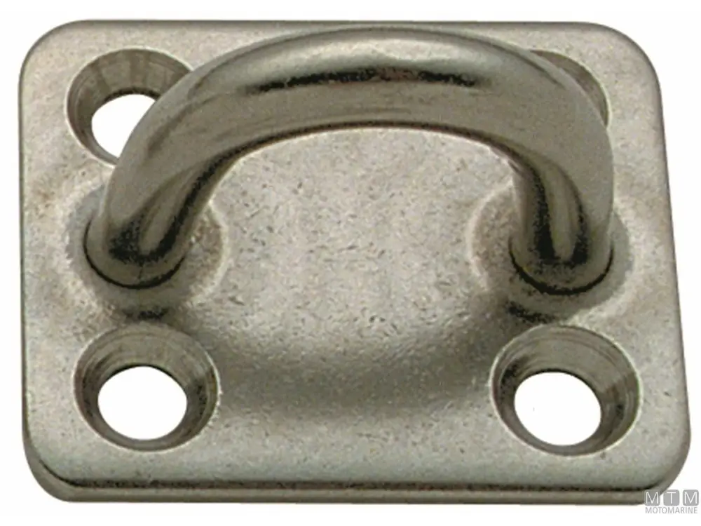 PONTICELLO SU PIASTRA 4 FORI D8MM ACCIAIO INOX 316 Prezzo Di Fabbrica