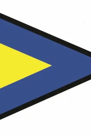 BANDIERA SEGNALE RIPETITORE 1 40X60CM Prezzo Di Fabbrica