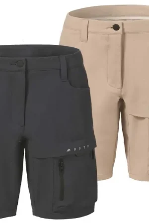 SHORTS MUSTO EVO DECK DONNA 598 BLU NAVY XS Offerta Limitata
