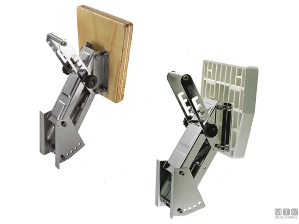 Non Perdere SUPPORTO MOTORE PANTOGRAFO REGOLABILE 20HP ACCIAIO INOX E LEGNO