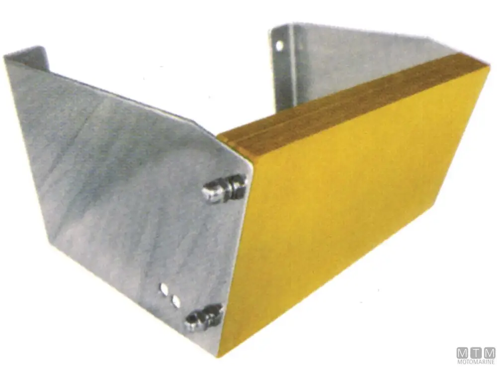 Promo Stagionale SUPPORTO MOTORE ANGOLATO ACCIAIO INOX E LEGNO