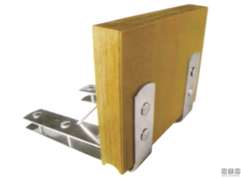 Non Perdere SUPPORTO MOTORE CON STAFFE PER PLANCETTA ACCIAIO INOX E LEGNO