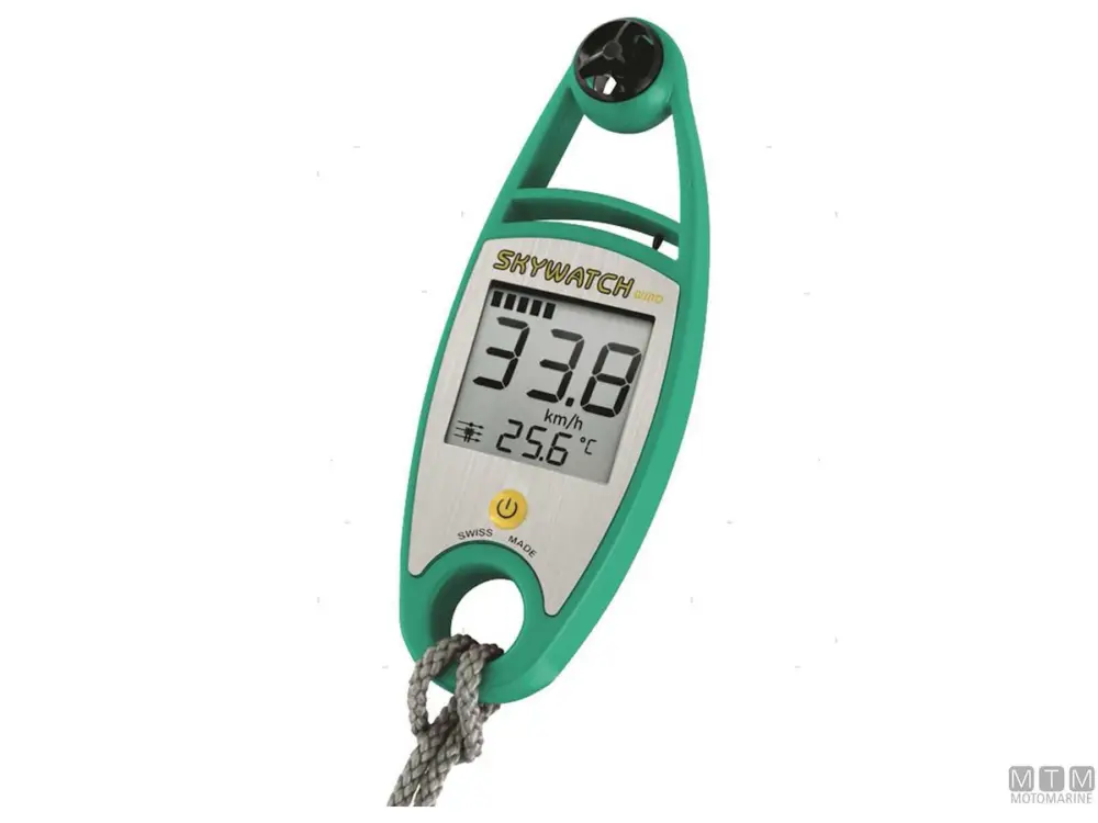 SKYWATCH WIND ANEMOMETRO-TERMOMETRO PORTATILE Offerta Del Giorno