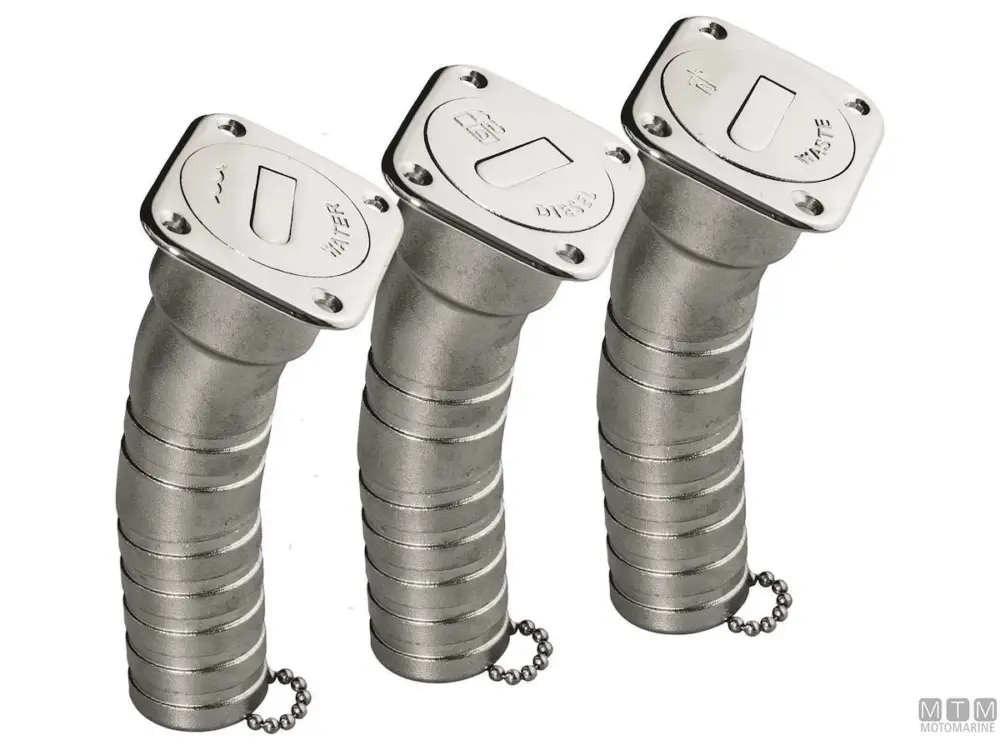 Subito Disponibile TAPPO COPERTA LUNGO WATER D38MM IN ACCIAIO INOX