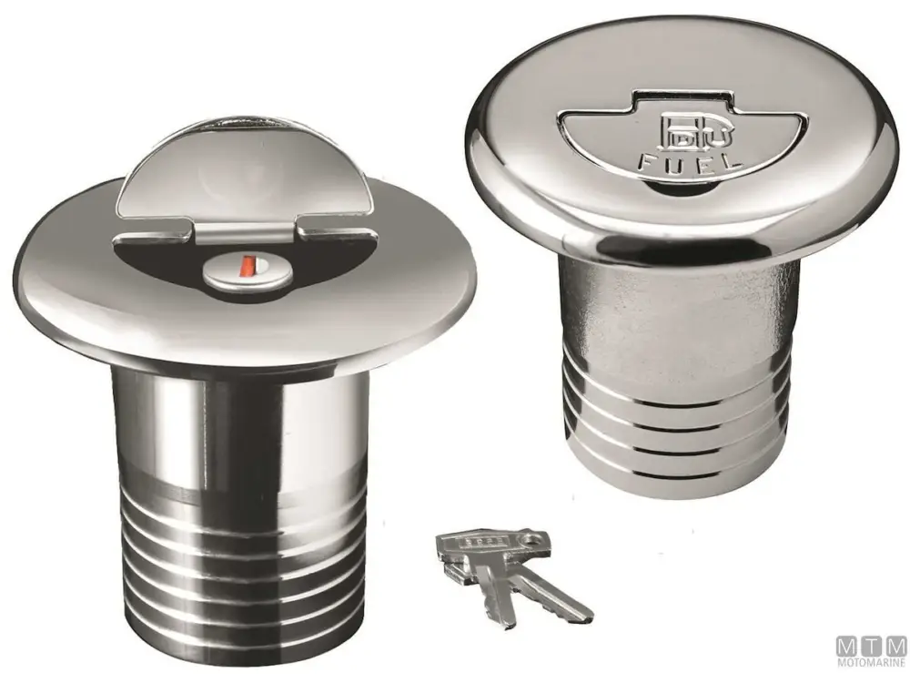 Compra Oggi Stesso TAPPO COPERTA FUEL SECURE LOCK D38MM IN OTTONE CROMATO