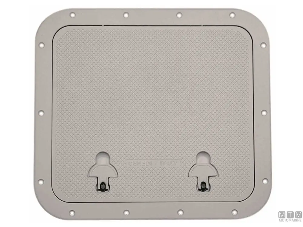 PORTELLO LARGE BIANCO IN ALLUMINIO ANODIZZATO Offerta Limitata
