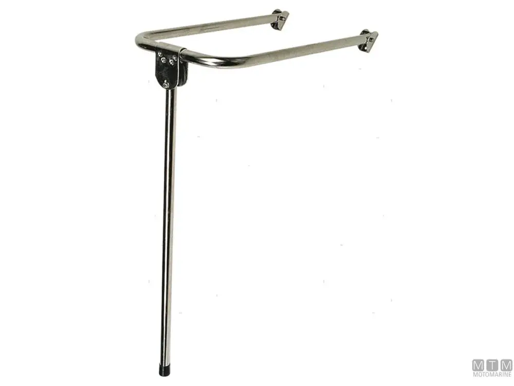 SUPPORTO SEDILE CHIUDIBILE 28X54CM H74CM IN ACCIAIO INOX Ultimissimo Modello