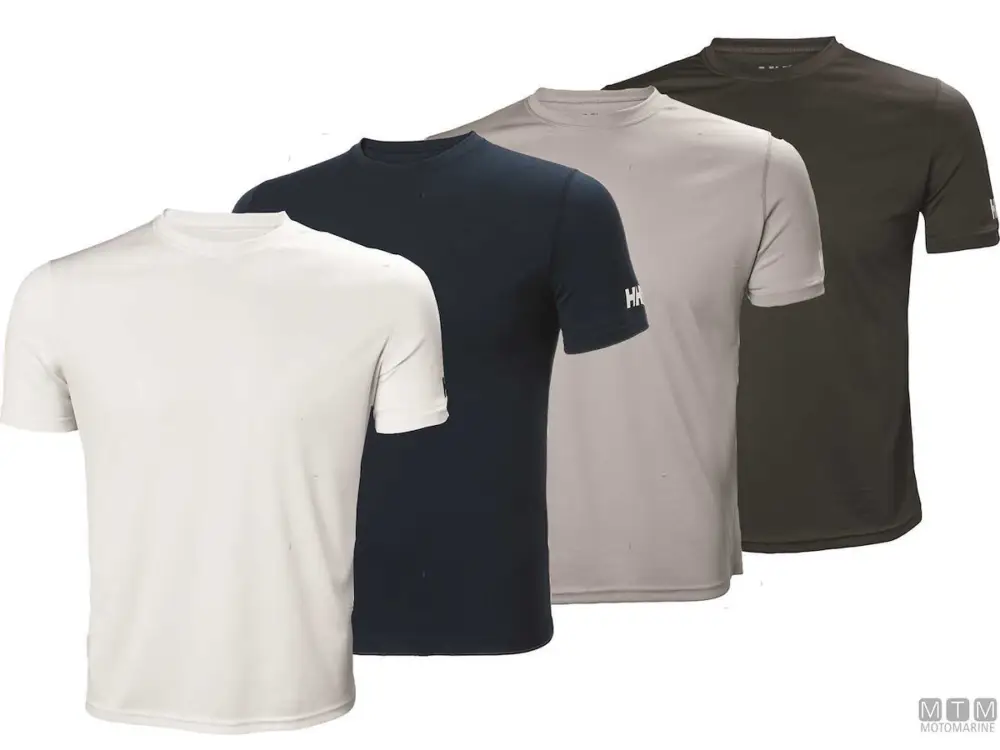 T-SHIRT HH TECH T 930 GRIGIO CHIARO M Soddisfatti O Rimborsati