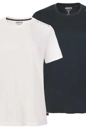 T-SHIRT MUSTO CREW SUNBLOCK DONNA 002 BIANCO XS Solo Oggi