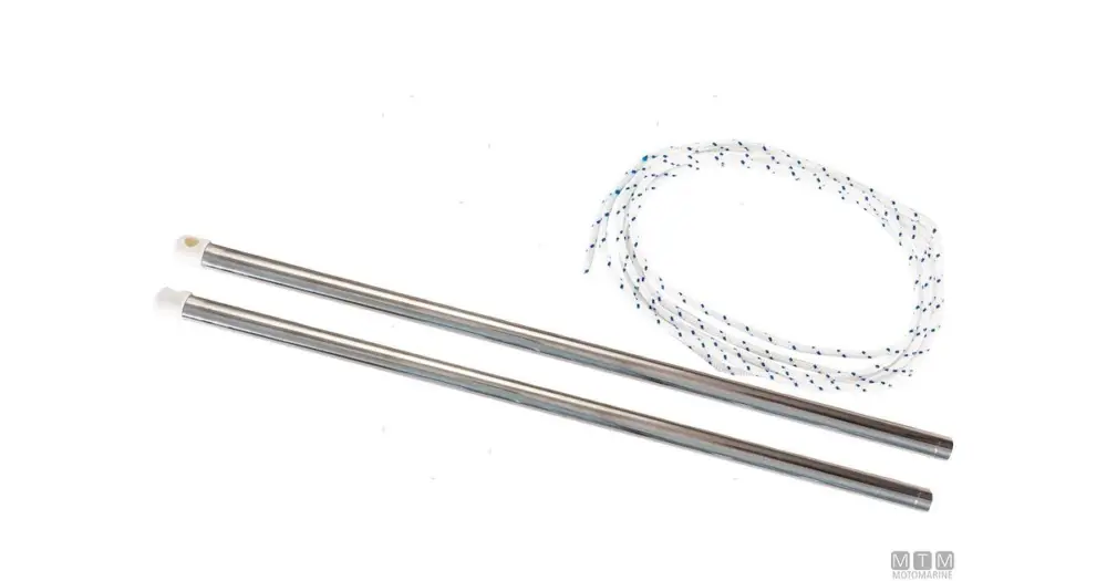 Offerta Del Giorno SET CORRIMANO PER PASSERELLE ACCIAIO INOX 316
