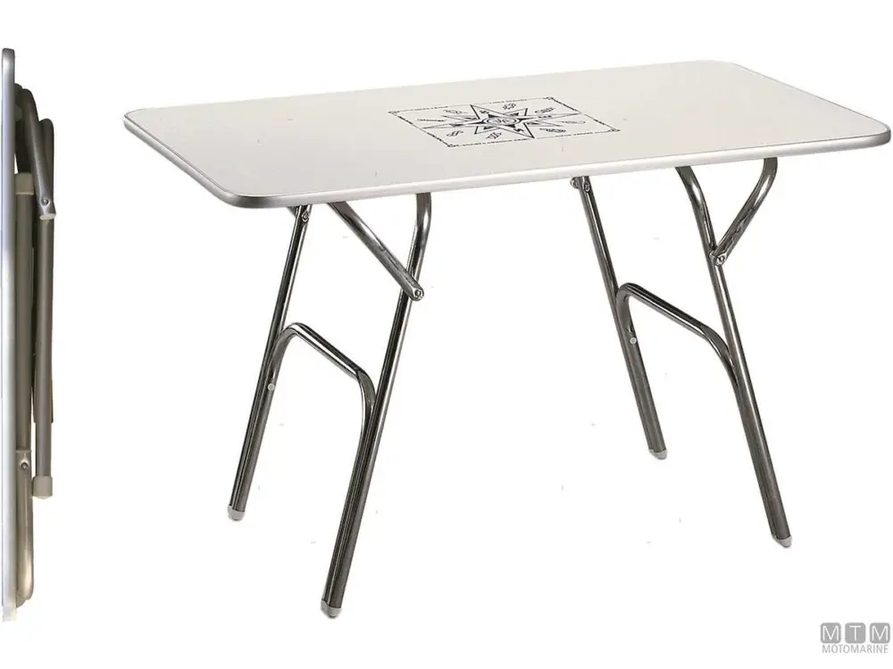 TAVOLINO FORMA M200 88X44CM H61CM IN MELAMINA/ALLUMINIO Super Prezzo