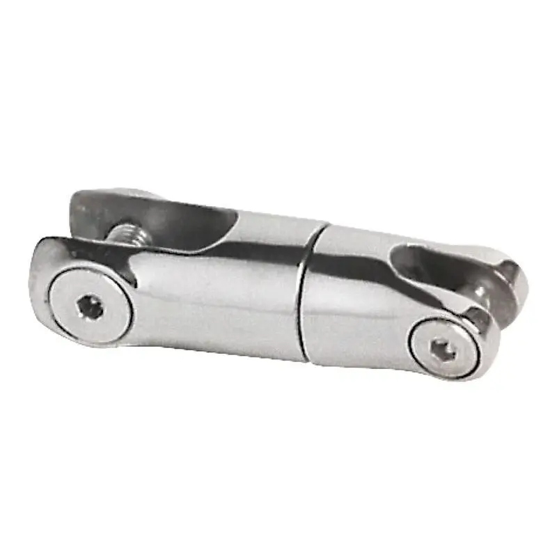 Giunto ancora trefoil in acciaio inox AISI 316 microfuso, senza sporgenza, per collegare catena e ancora. Modello irrobustito con finitura extra, Osculati. Promozione Esclusiva