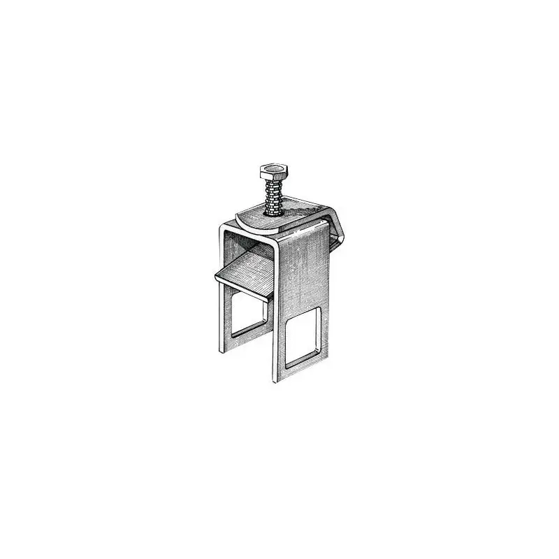 Staffa di Fissaggio per Rullo Laterale 30 x 50 mm con Bulloni di Serraggio - Osculati, Accessorio Nautico per Barche Consegna Rapida