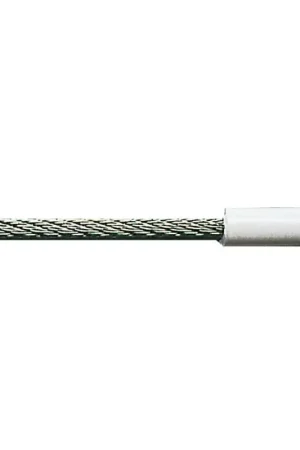 Acquista Ora Cavo Inox Osculati 19 Fili Rivestito in PVC 4 x 8 mm - Lucidato e Preformato per Nautica e Vela