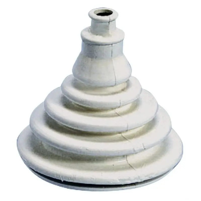 Soffietto Passacavi in Gomma Bianca con Flangia Integrata per Montaggio Facile - Osculati - Senza Ghiere o Viti - Ideale per Pozzetto Nautico Prezzo Basso