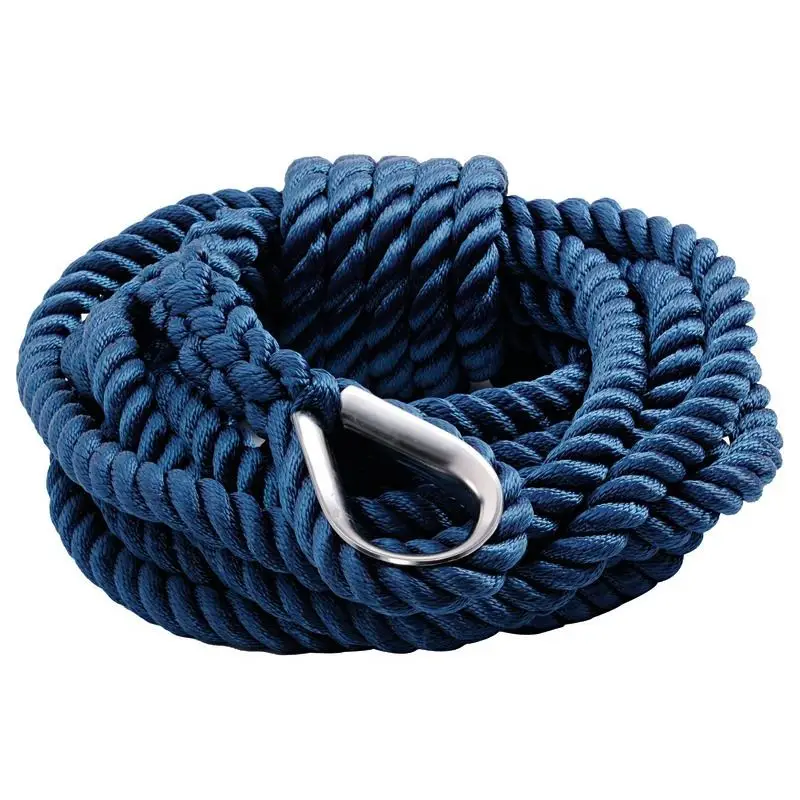Cima ormeggio blu Osculati in poliestere alta tenacità 24 mm x 15 m con redance inox e impiombatura fatta a mano - Nautica e Vela, venduta a bobina Prezzo Conveniente