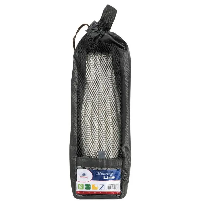 Cima ormeggio impiombata Osculati 10 mm x 6 m in poliestere blu con redancia inox - alta tenacità e impiombatura fatta a mano Prezzo Scontato