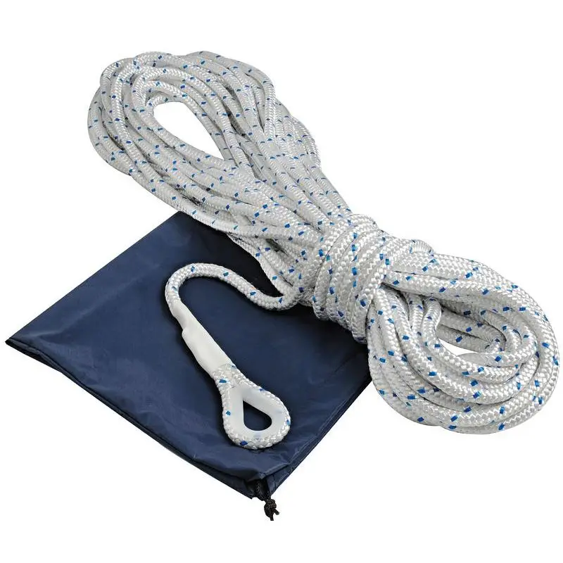 Offerta Del Giorno Cima per Ancora con Piombo 12 mm Osculati - Terminale con Redancia e Impiombatura Fatta a Mano in Sacchetto Nylon Blu
