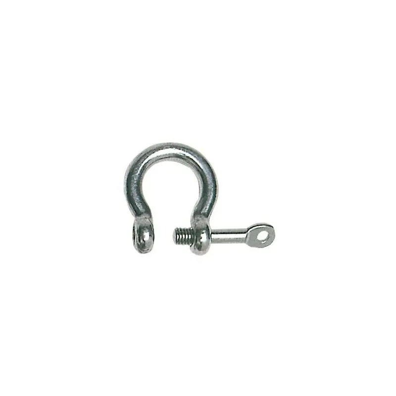 Grillo Inox Cetra Asse Imperdibile 5 mm in Acciaio Inox AISI 316 Lucidato a Specchio per Nautica e Vela - Qualità Forgiata e Resistente - Marca Osculati Quantità Limitata