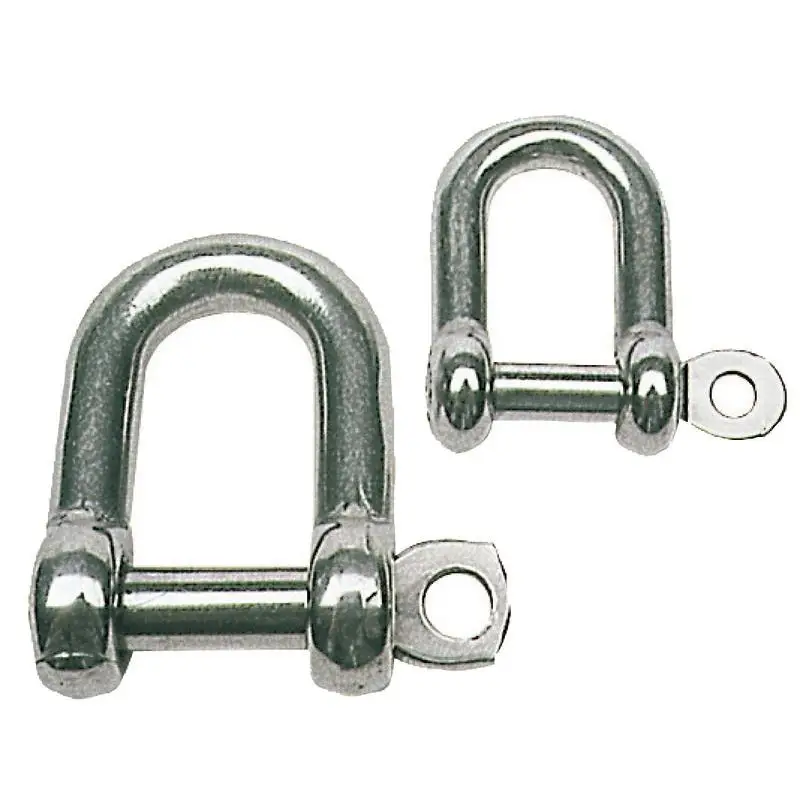 Grilli inox a D 5 mm in acciaio inox AISI 316 lucidato - Osculati - Forgiati e lucidati a specchio per nautica e barche Prezzo Di Fabbrica