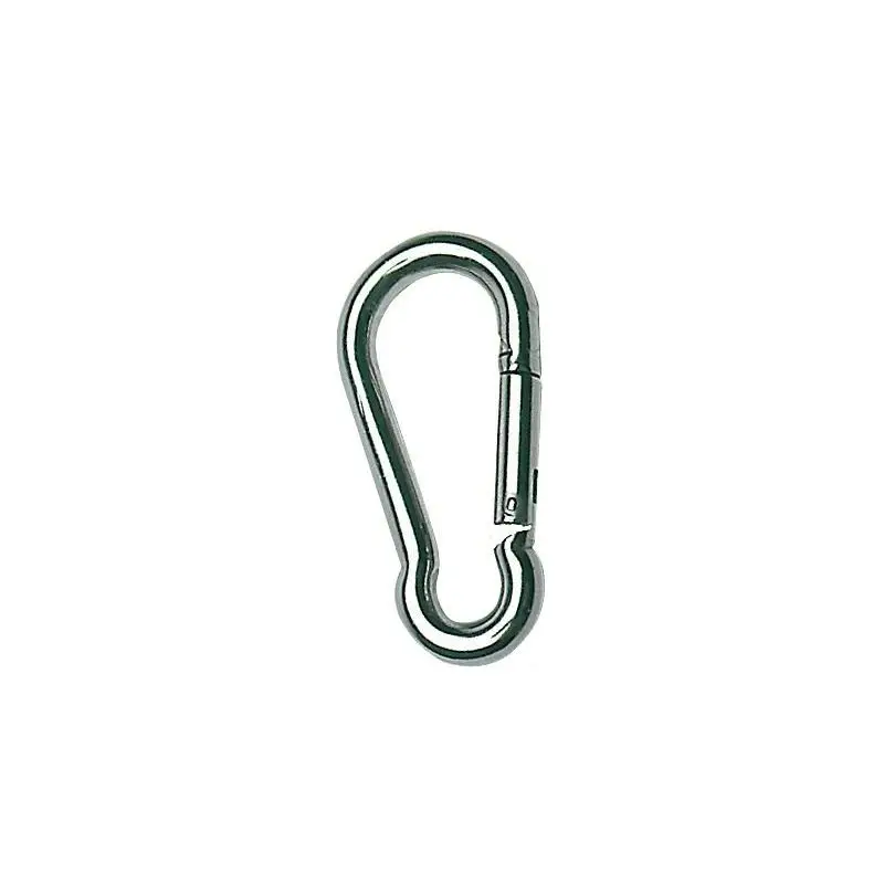 Soddisfatti O Rimborsati Moschettone Inox 13 mm Osculati con Molla in Acciaio Inox - Senza Occhio o con Anello a Redancia per Uso Nautico